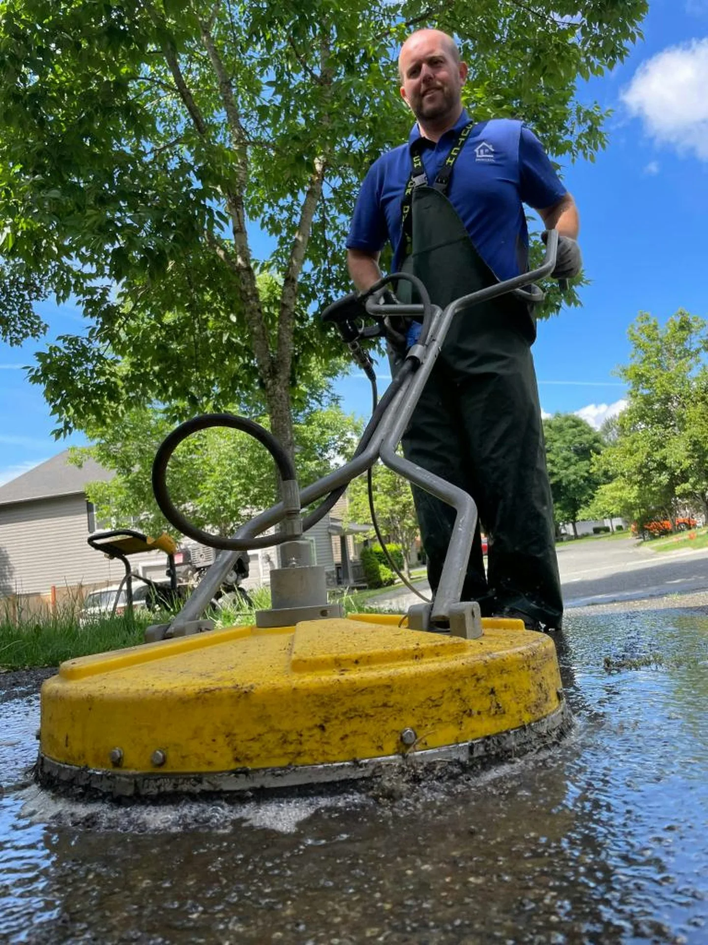 Flatwork Surface Cleaning Outdoors on /degreasing/ — Hartford Pressure Washing Calgary